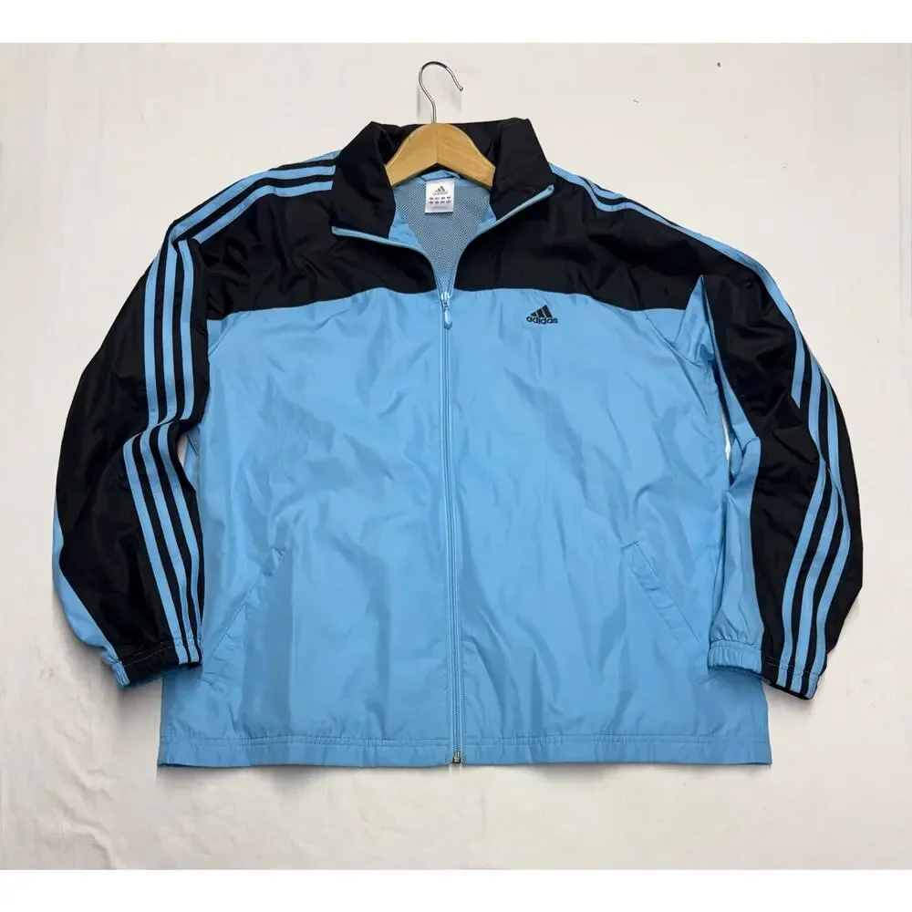 Vintage adidas windbreaker jacket full zipper Mens size XL AZFO01- 2006